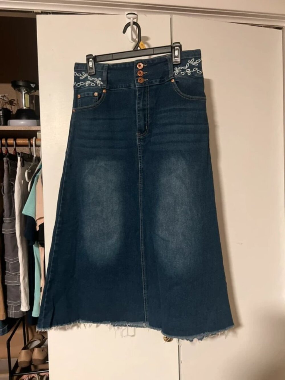 Jean skirt
